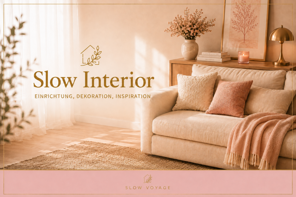 Slow Interior – stilvolle Wohnideen für ein gemütliches Zuhause